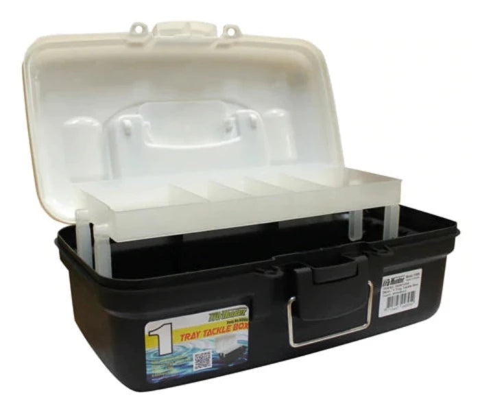 One Tray Tackle Box - White - Pro Hunter