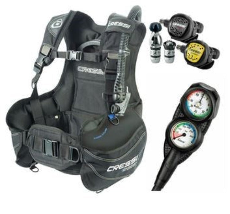 Cressi Start Dive Package -Size Large