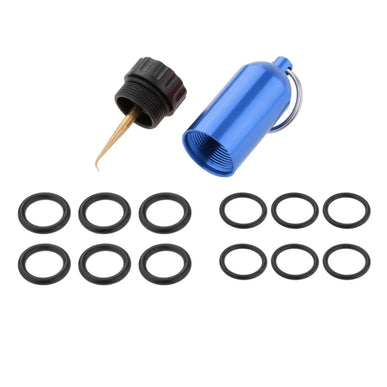 Spare O-Rings & Brass Pick Key Ring – Essential Dive Emergency Kit
