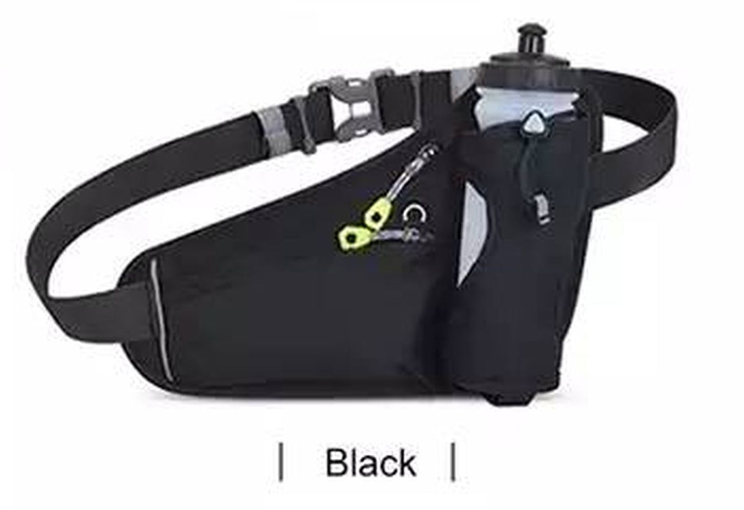 Sports Hydration Belt Bag with Water Bottle Holder