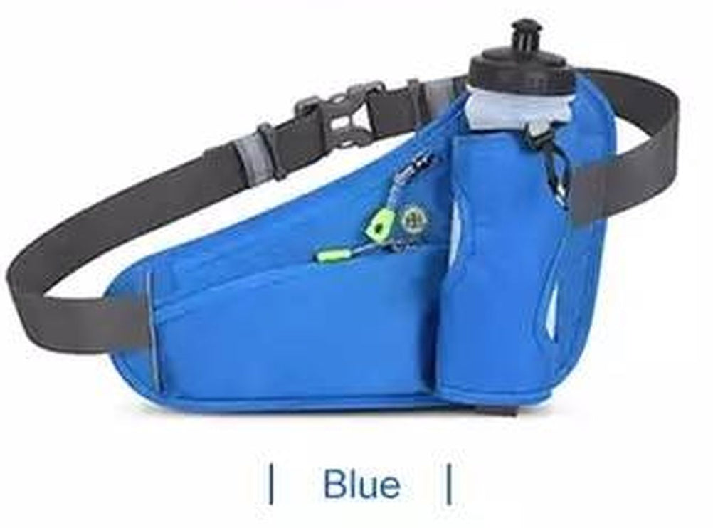 Sports Hydration Belt Bag with Water Bottle Holder