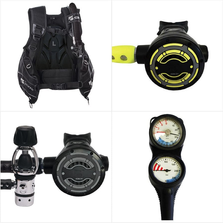 Atlantis BCD, Regulator, Gauges Package 1