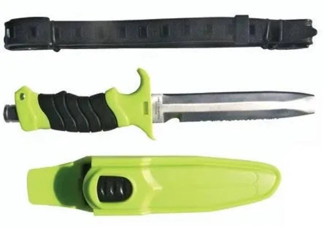 Paua Blade Dive Knife (with Sheath & straps