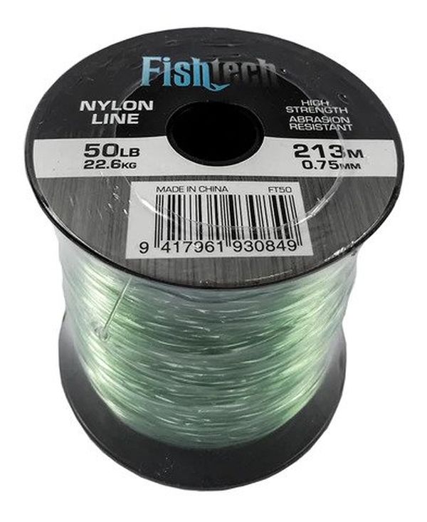 Nylon Fishing Line - 50LB - 213m Rolls