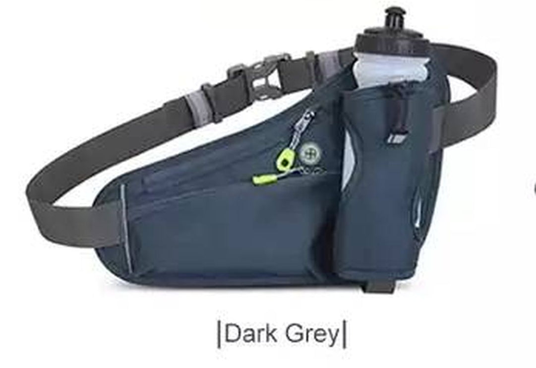 Sports Hydration Belt Bag with Water Bottle Holder