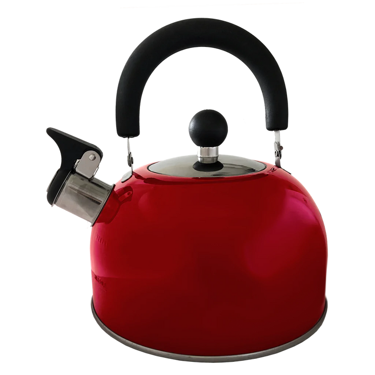 Red Whistling Kettle 1.5L - Southern Alps