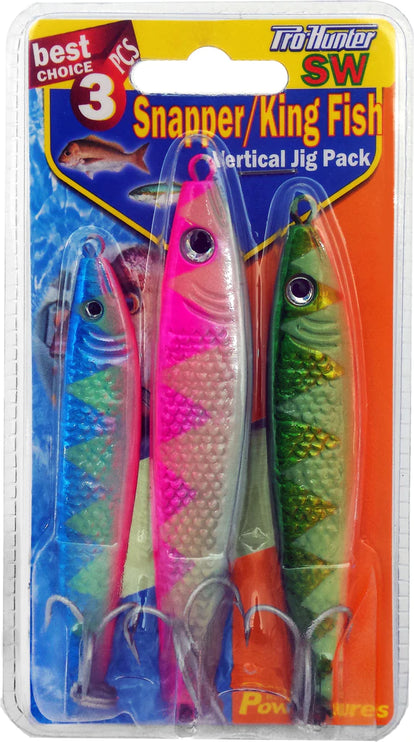 Pro Hunter Snapper/Kingfish Vertical Jig Lure Set