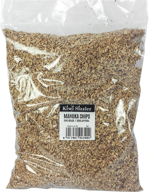 Kiwi Sizzler Fine manuka Woodchip  Sawdust Approx 500 Grams